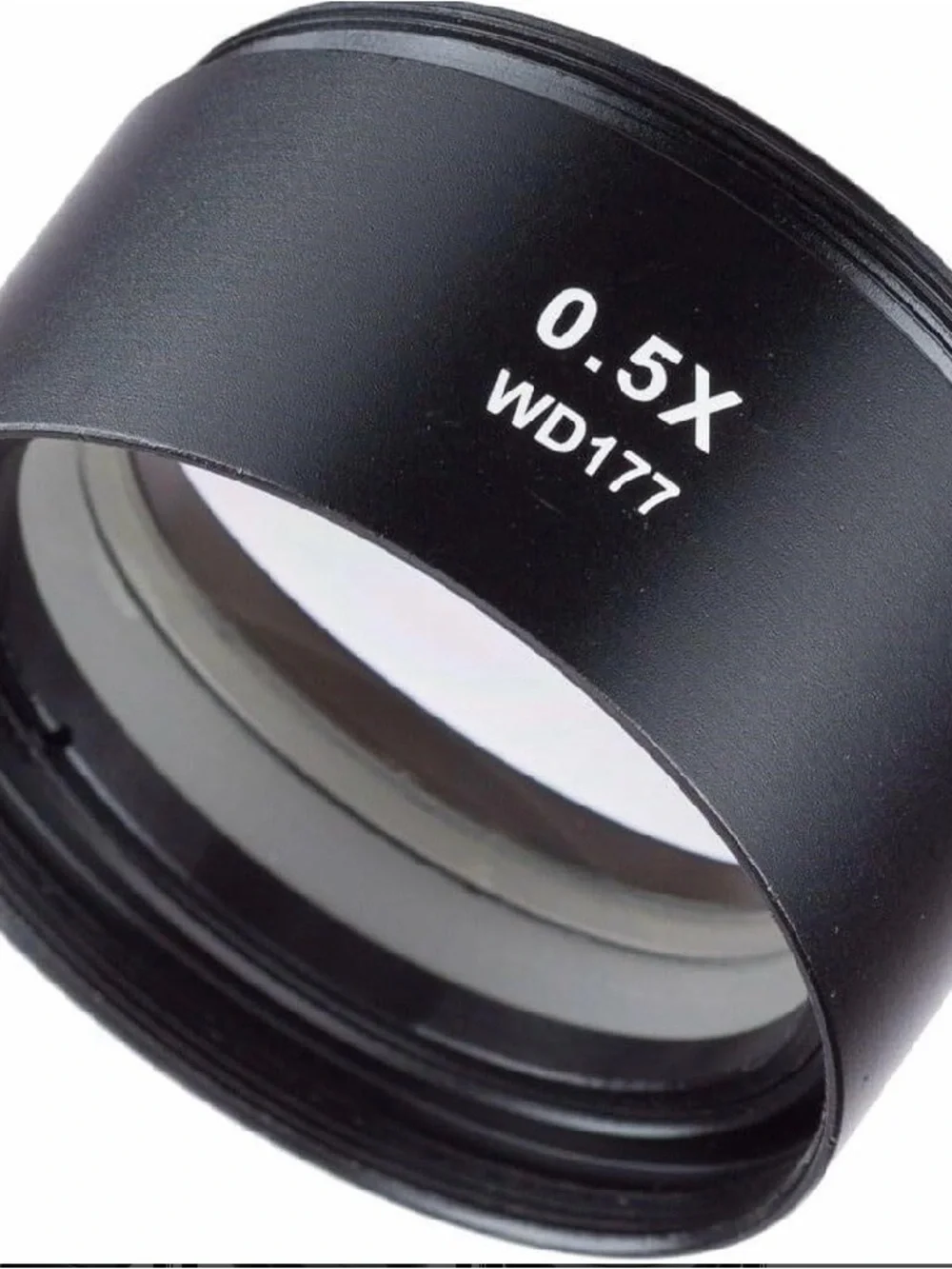 0.5X Wide Angle Lens Adapter - Black